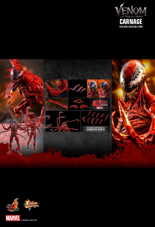 Venom 2: Let There Be Carnage - Carnage 1:6 Scale 12" Action Figure