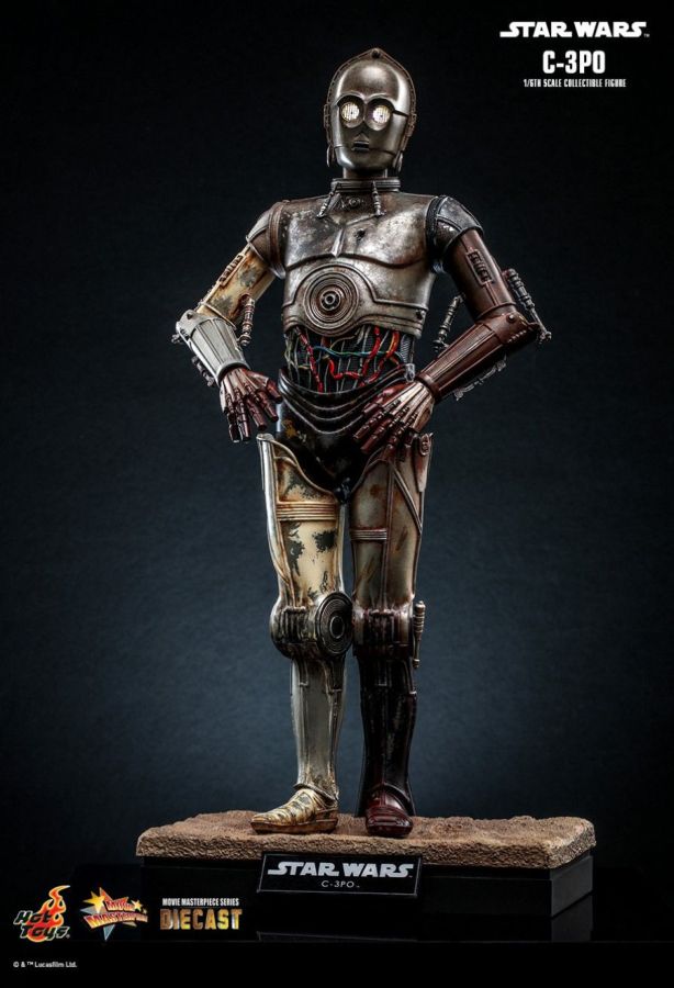 Star Wars - C-3PO Attack of the Clones 1:6 Scale 12" Diecast Action Figure