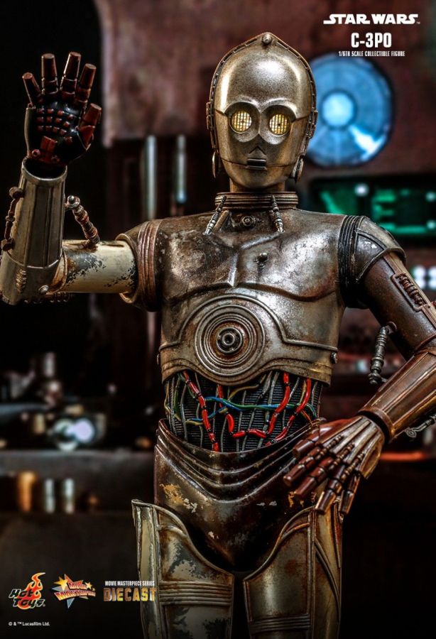 Star Wars - C-3PO Attack of the Clones 1:6 Scale 12" Diecast Action Figure