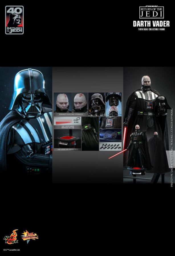 Star Wars: Return of the Jedi - Darth Vader 1:6 Scale Action Figure