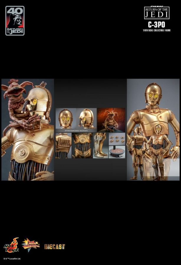 Star Wars: Return of the Jedi - C-3PO 1:6 Scale Action Figure