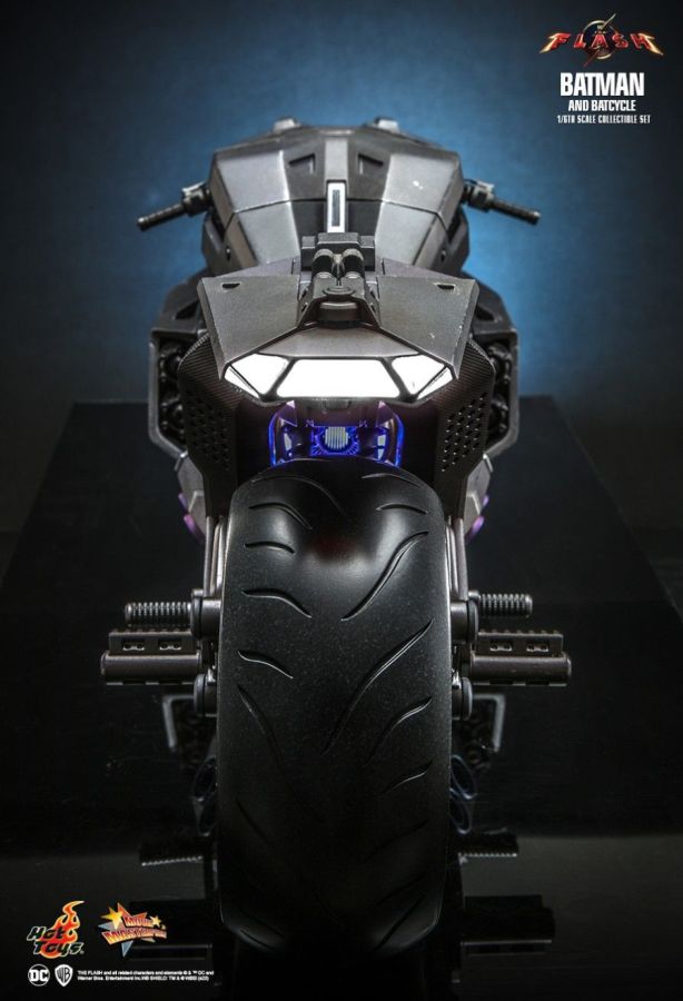 The Flash (2023) - Batman & Batcycle 1:6 Scale Collectable Action Figure Set