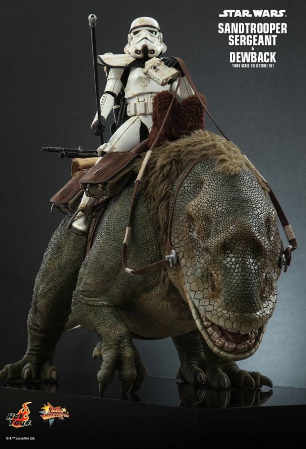 Star Wars - Sandtrooper Sergeant & Dewback 1:6 Scale Collectable Set