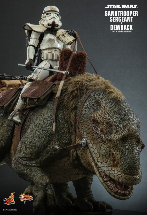 Star Wars - Sandtrooper Sergeant & Dewback 1:6 Scale Collectable Set