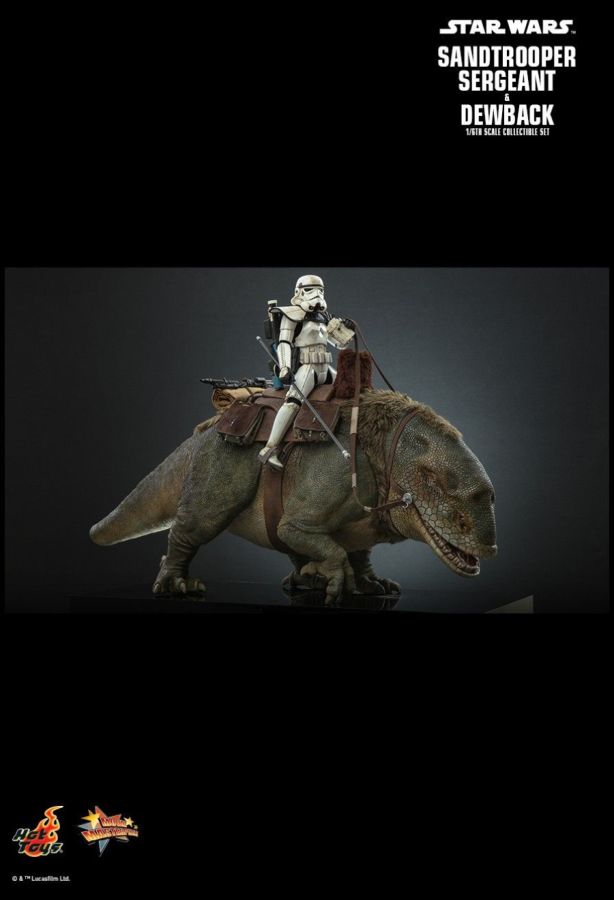 Star Wars - Sandtrooper Sergeant & Dewback 1:6 Scale Collectable Set