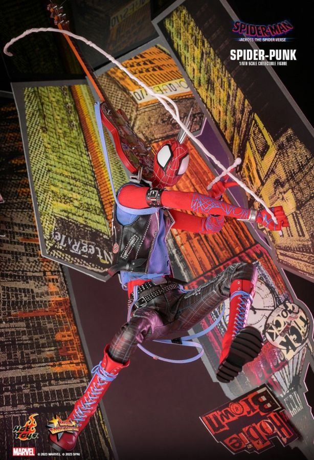 Spider-Man: Across the Spider-Verse - Spider-Punk 1:6 Scale Collectable Action Figure
