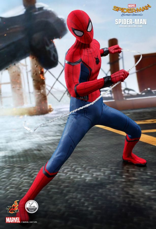 Spider-Man: Homecoming - Spider-Man 1:4 Scale Action Figure - Ozzie Collectables
