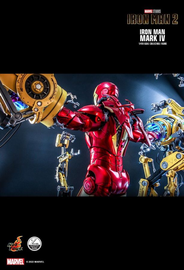 Iron Man 2 - Mark IV 1:4 Scale Action Figure