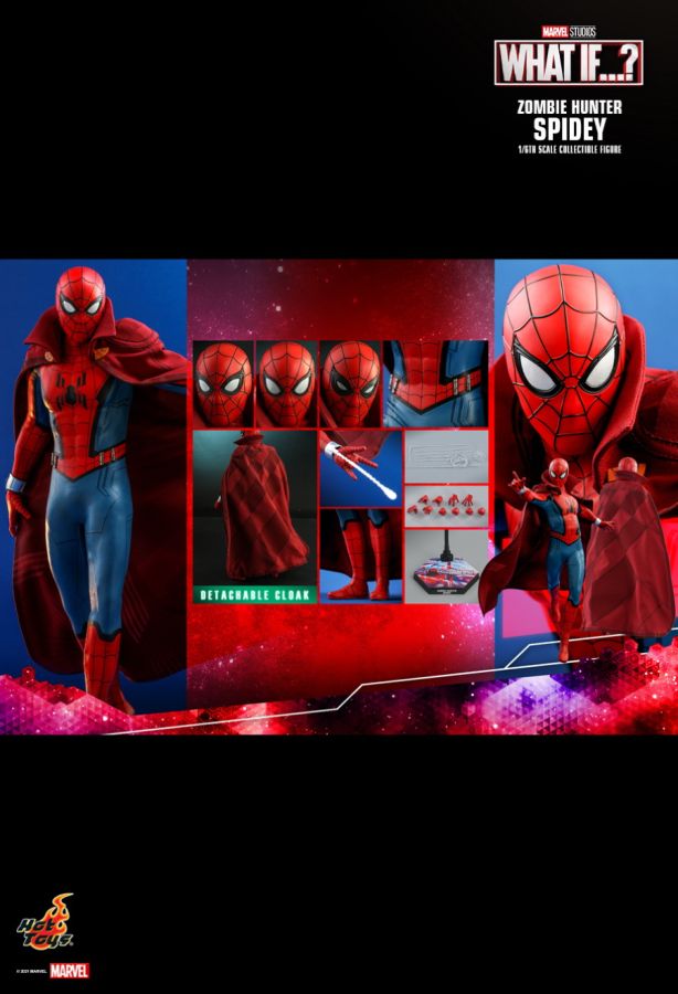 What If - Zombie Hunter Spider-Man 1:6 Scale 12" Action Figure