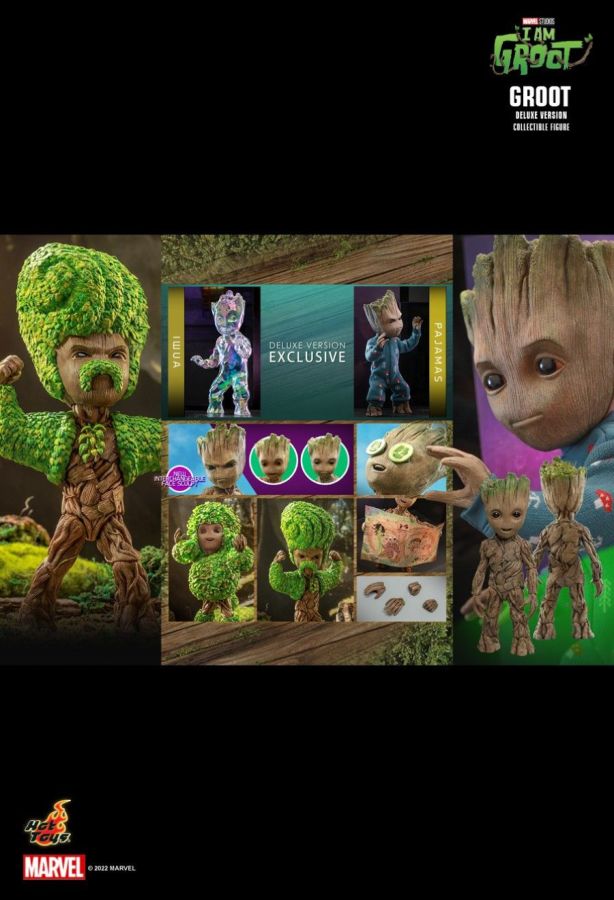 Guardians of the Galaxy - I Am Groot: Groot Collectible Figure (Deluxe Version)