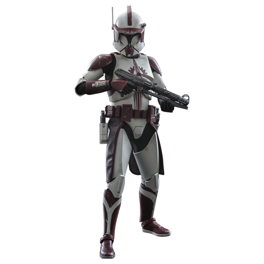 Star Wars: The Clone Wars - Clone Commander Fox 1:6 Scale Hot Toy Action Figure