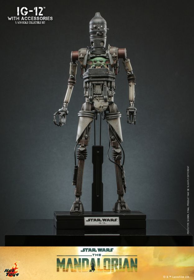 Star Wars: The Manadalorian - IG-12 1:6 Scale Collectible Figure Set