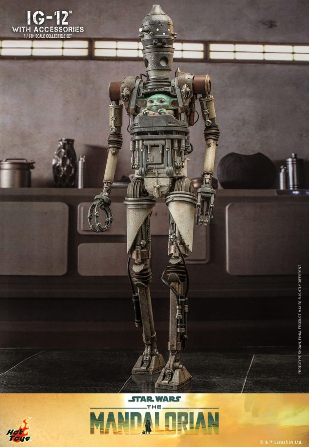 Star Wars: The Manadalorian - IG-12 1:6 Scale Collectible Figure Set