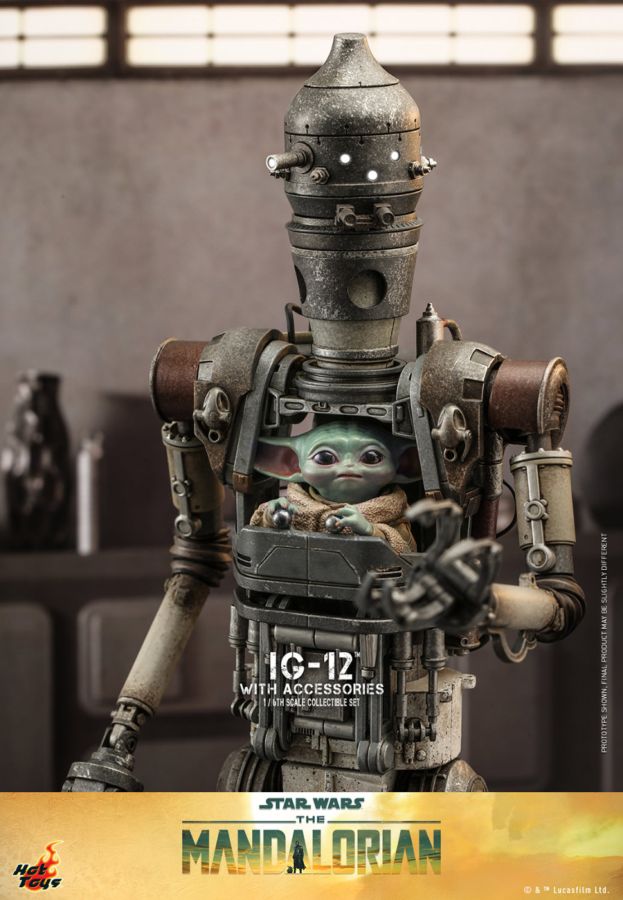 Star Wars: The Manadalorian - IG-12 1:6 Scale Collectible Figure Set