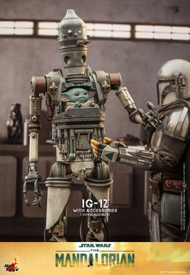 Star Wars: The Manadalorian - IG-12 1:6 Scale Collectible Figure Set