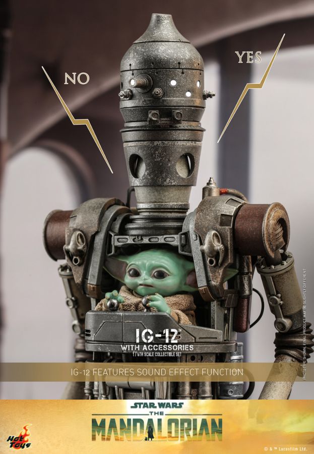 Star Wars: The Manadalorian - IG-12 1:6 Scale Collectible Figure Set