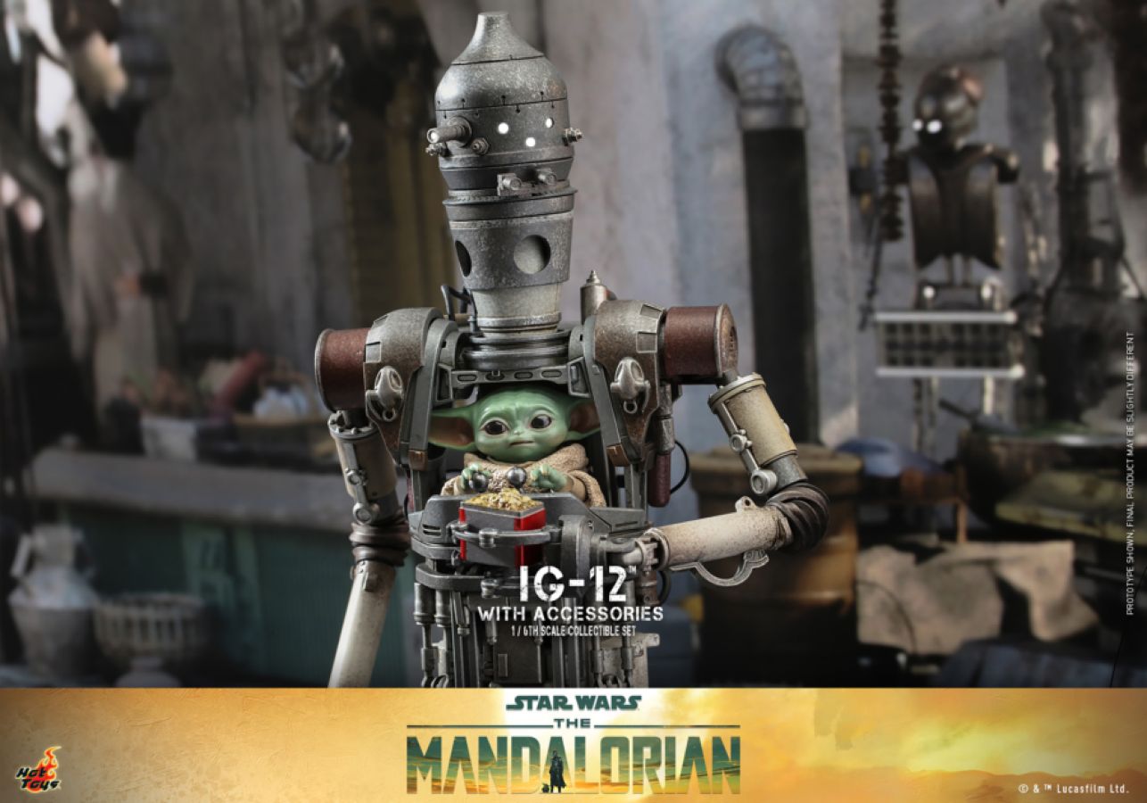 Star Wars: The Manadalorian - IG-12 1:6 Scale Collectible Figure Set