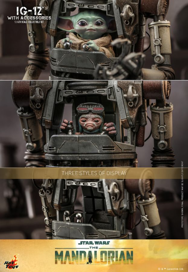Star Wars: The Manadalorian - IG-12 1:6 Scale Collectible Figure Set