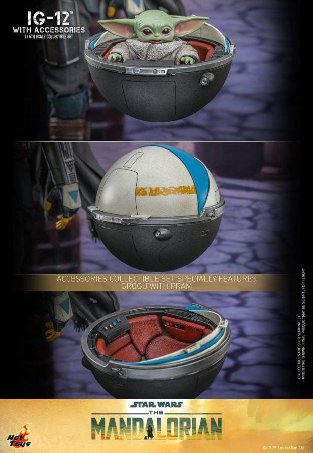 Star Wars: The Manadalorian - IG-12 1:6 Scale Collectible Figure Set
