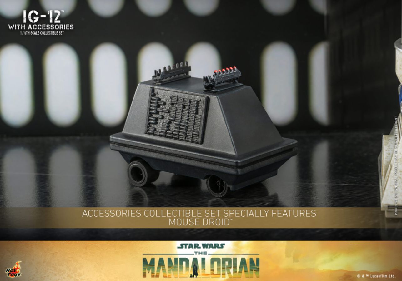 Star Wars: The Manadalorian - IG-12 1:6 Scale Collectible Figure Set