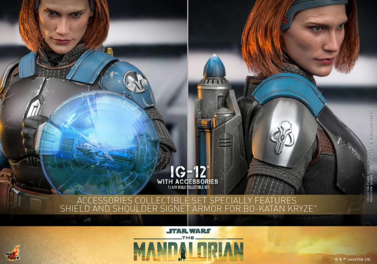 Star Wars: The Manadalorian - IG-12 1:6 Scale Collectible Figure Set