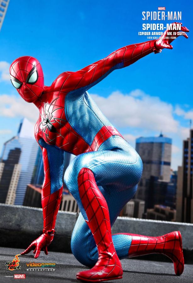 Spider-Man (Video Game 2018) - Spider Armor Mark IV 1:6 Scale 12" Action Figure