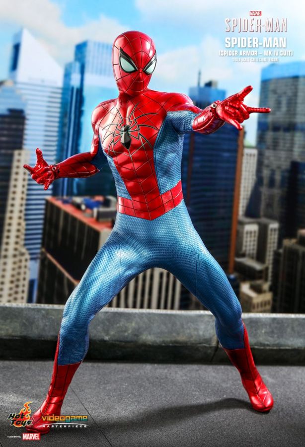 Spider-Man (Video Game 2018) - Spider Armor Mark IV 1:6 Scale 12" Action Figure