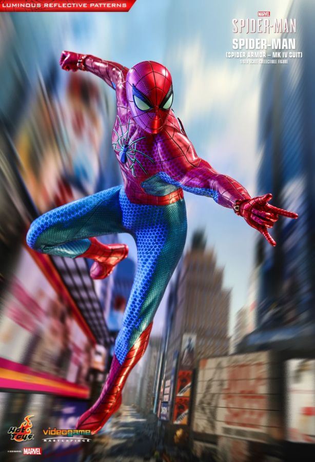 Spider-Man (Video Game 2018) - Spider Armor Mark IV 1:6 Scale 12" Action Figure