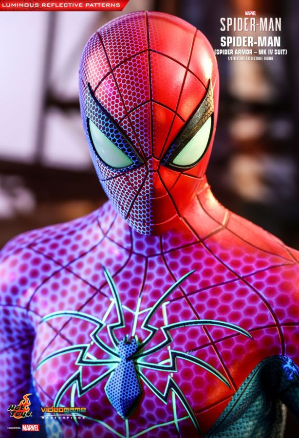 Spider-Man (Video Game 2018) - Spider Armor Mark IV 1:6 Scale 12" Action Figure