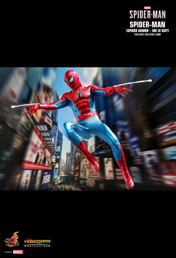 Spider-Man (Video Game 2018) - Spider Armor Mark IV 1:6 Scale 12" Action Figure