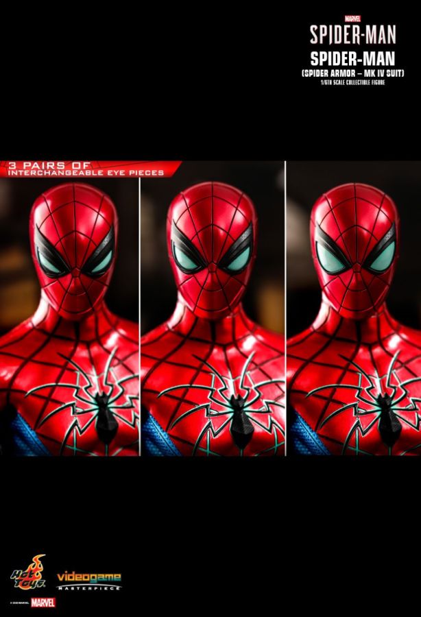 Spider-Man (Video Game 2018) - Spider Armor Mark IV 1:6 Scale 12" Action Figure