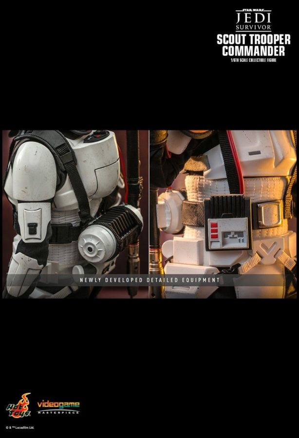 Star Wars: Jedi Survivor - Scout Trooper Commander 1:6 Scale Hot Toy Action Figure