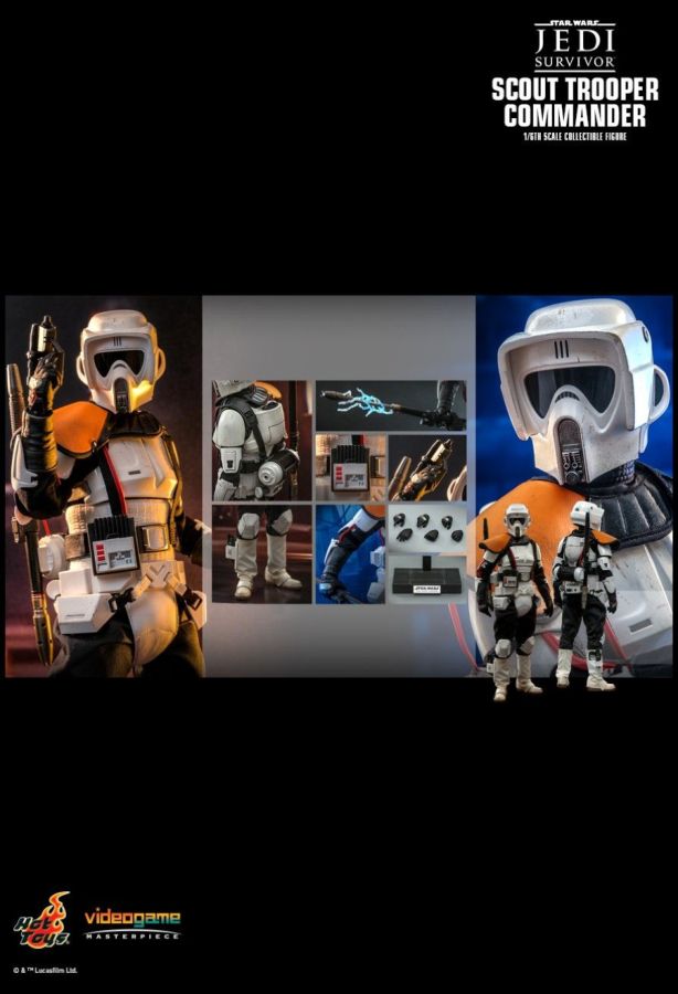 Star Wars: Jedi Survivor - Scout Trooper Commander 1:6 Scale Hot Toy Action Figure