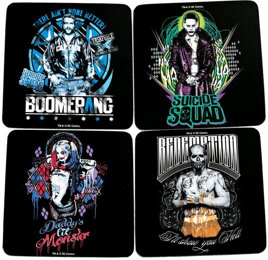 Suicide Squad - Coaster Set of 4 - Ozzie Collectables