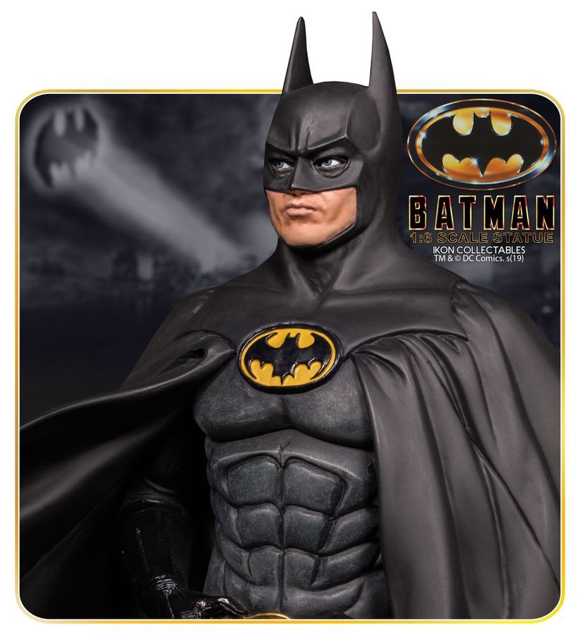 Batman 1989 - Michael Keaton Batman 1:6 Scale Statue - Ozzie Collectables
