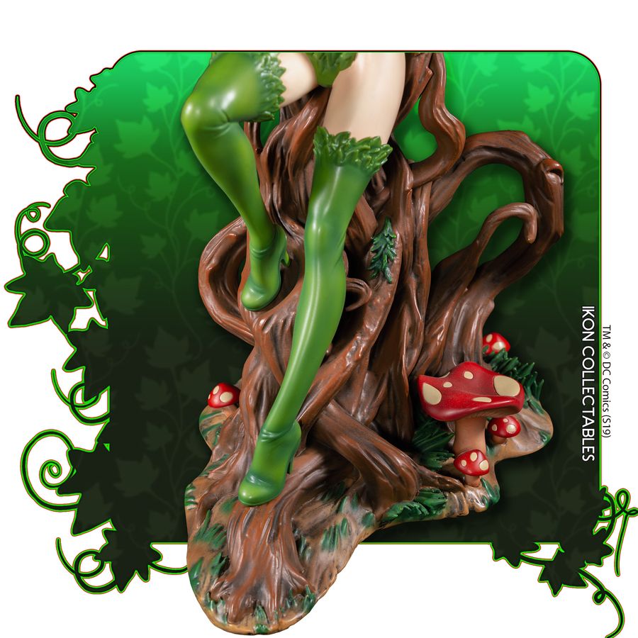 Batman - Poison Ivy on Vine Throne with Killer Flower Statue (with 1-of-1 Chance) - Ozzie Collectables