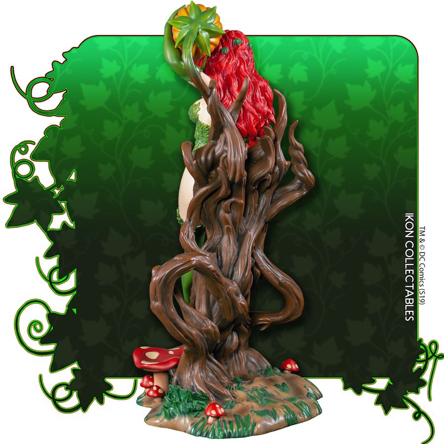 Batman - Poison Ivy on Vine Throne with Killer Flower Statue (with 1-of-1 Chance) - Ozzie Collectables