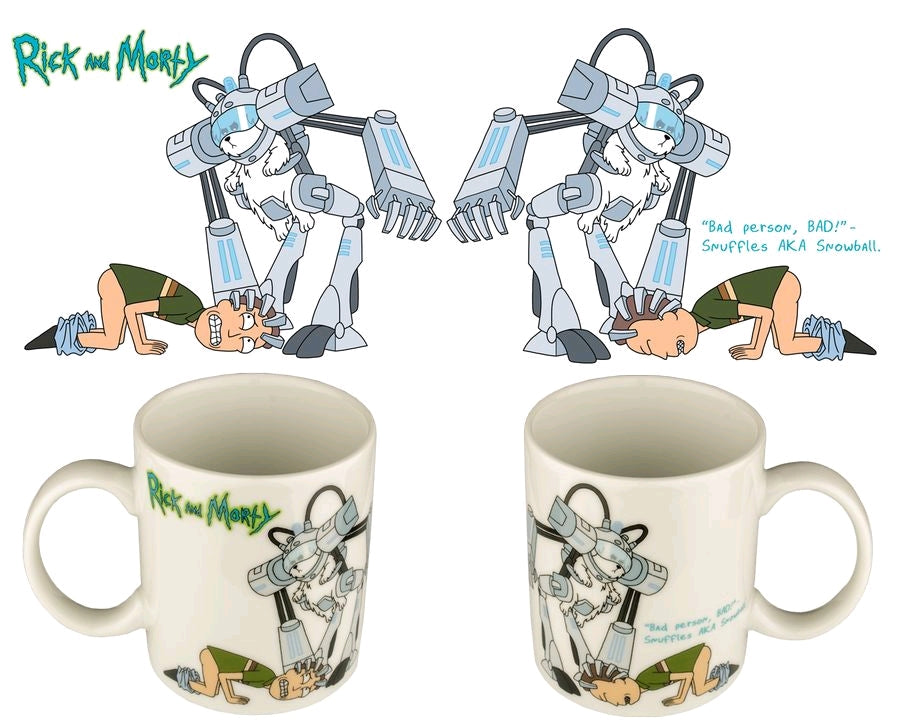 Rick and Morty - Snowball Bad Person Bad Mug - Ozzie Collectables