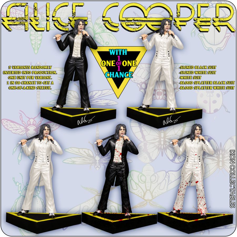 Alice Cooper - Welcome to My Nightmare (with 1-1 chase) Limited Edition Statue - Ozzie Collectables