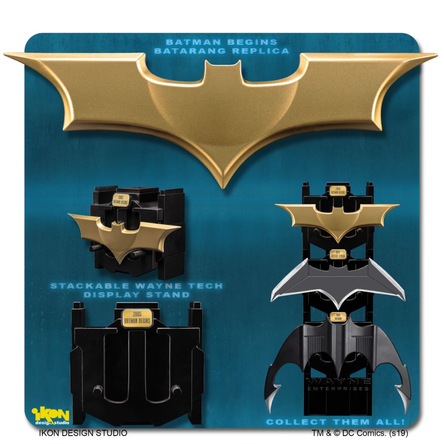 Batman 1989 - Batarang Metal Replica