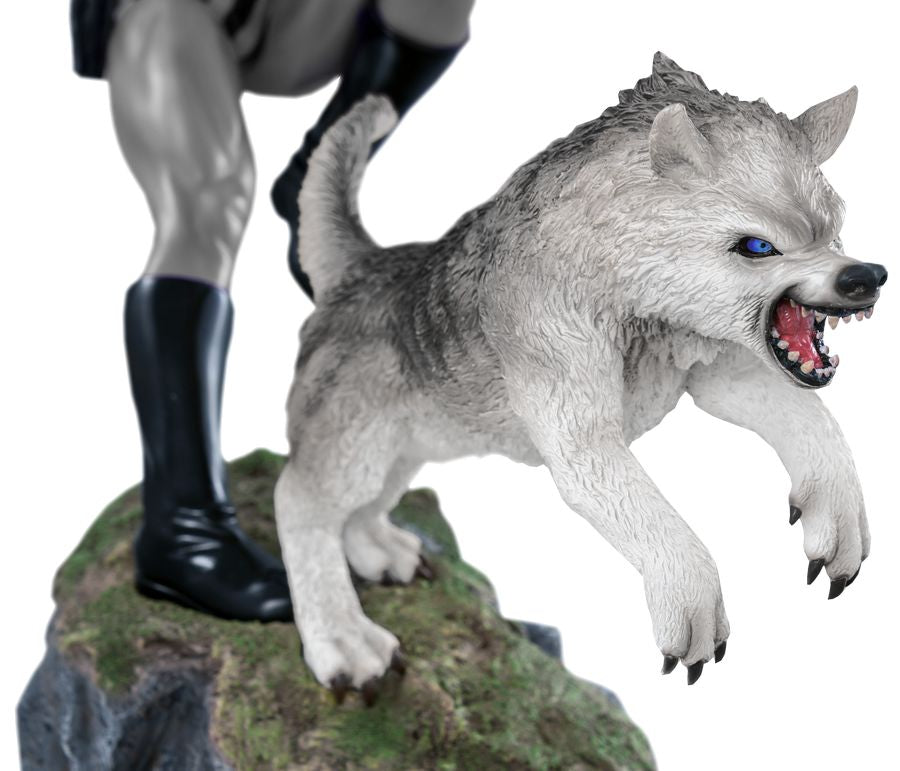 The Phantom - Phantom and Devil Grey Suit Statue - Ozzie Collectables