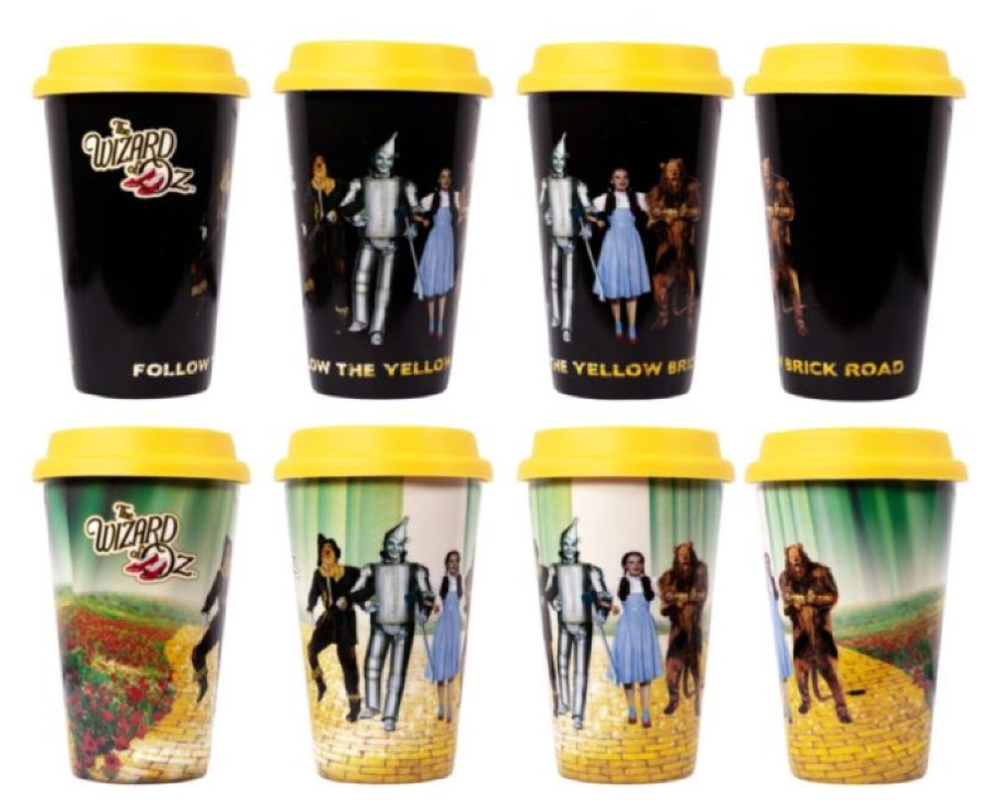 Wizard of Oz - Follow the Yellow Brick Road Heat Change Travel Mug