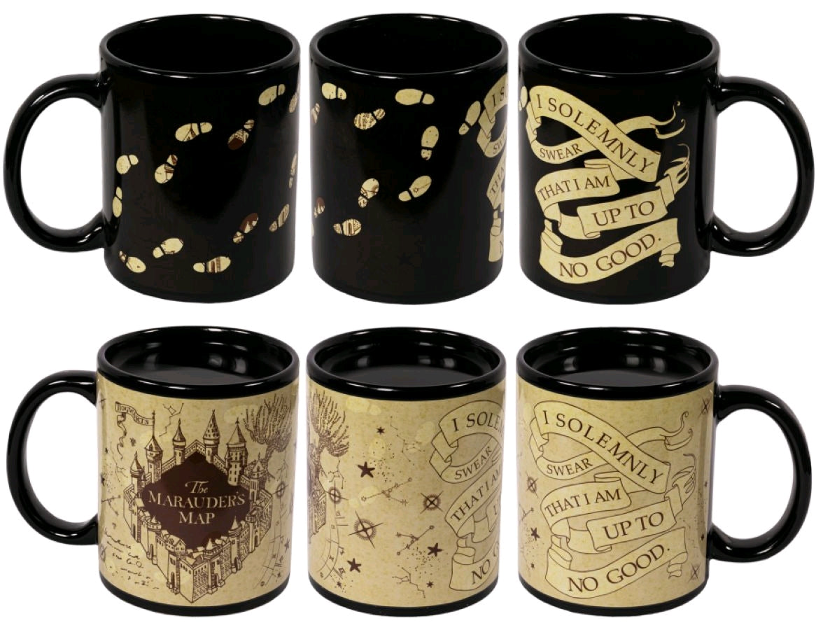 Harry Potter - Marauder's Map Heat Change Mug - Ozzie Collectables