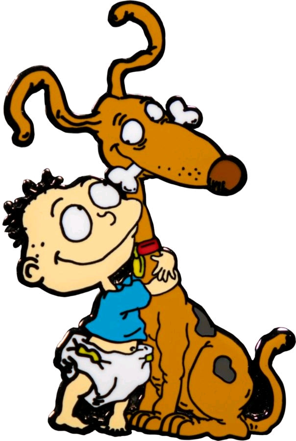 Rugrats - Tommy & Spike Enamel Pin