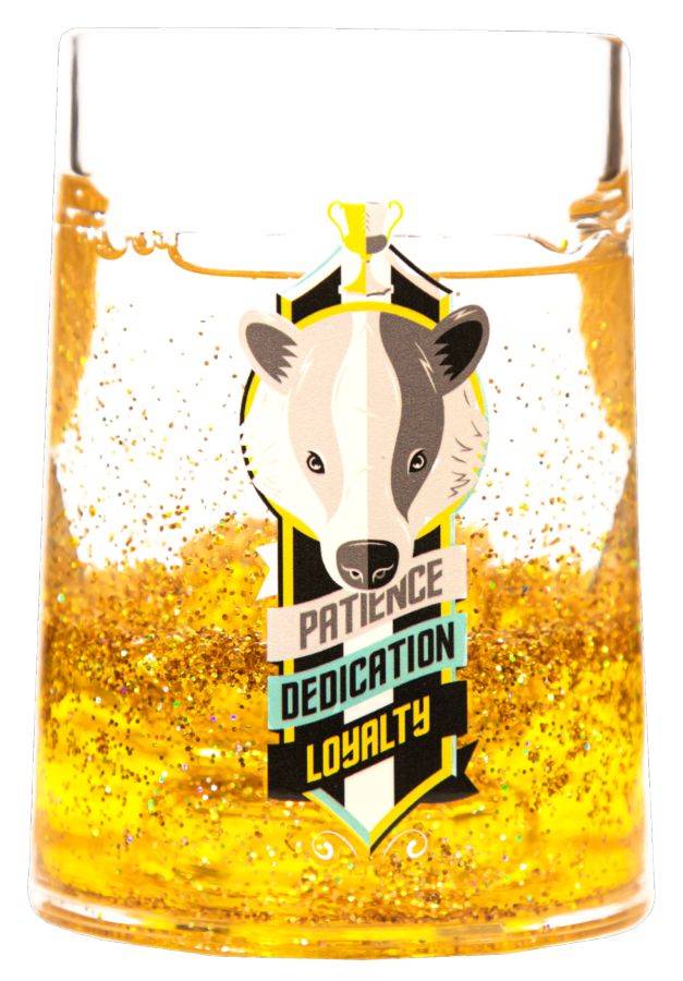 Harry Potter - HufflePuff House Liquid Glitter Tumbler