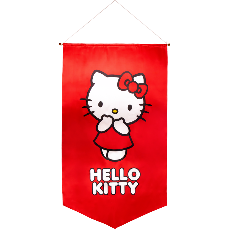 Hello Kitty - Red Banner