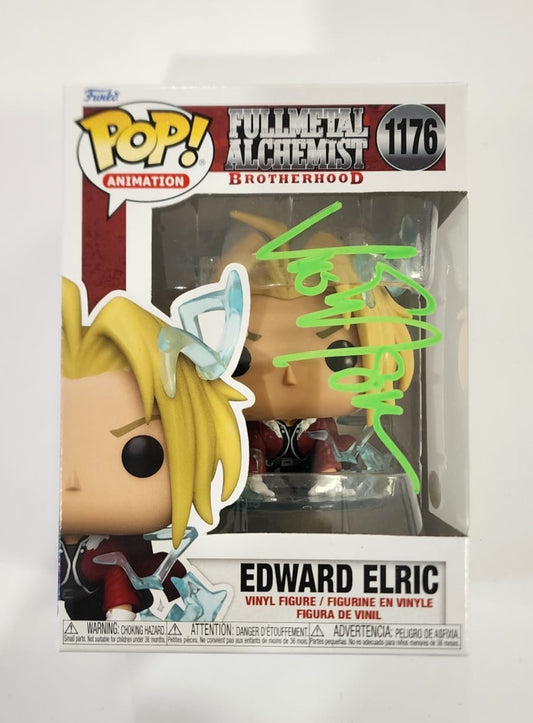 Fullmetal Alchemist: Brotherhood - Edward Elric #1176 Signed Pop! Vinyl