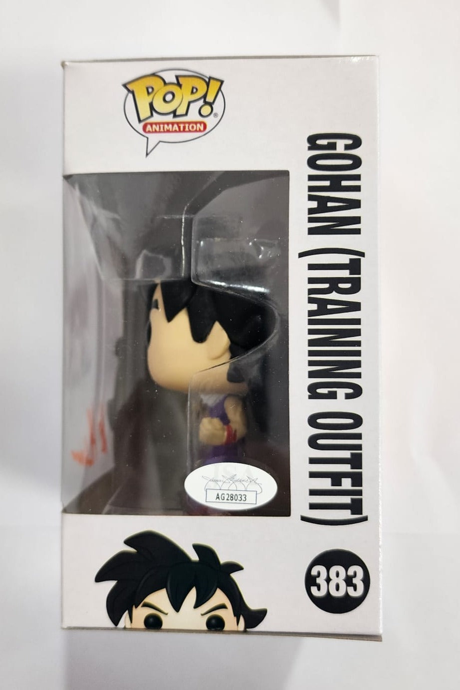 Dragon Ball Z - Gohan Training Outfit #383 Signed Pop! Vinyl