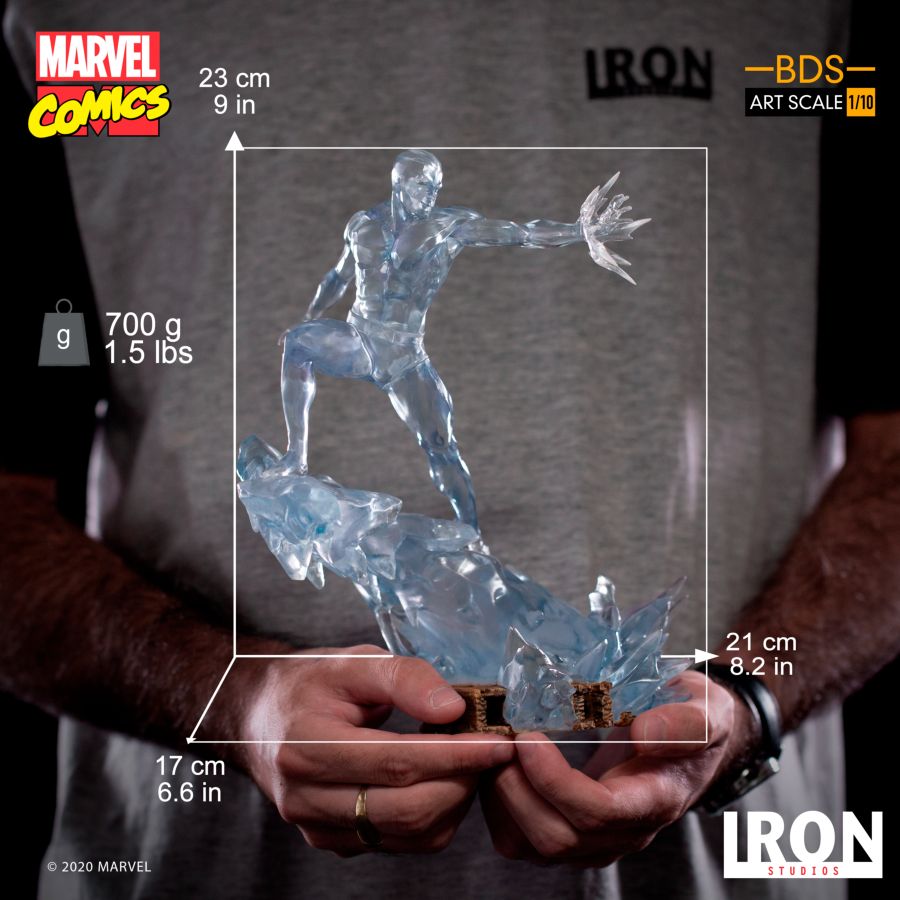 X-Men - Iceman 1:10 Scale Statue - Ozzie Collectables