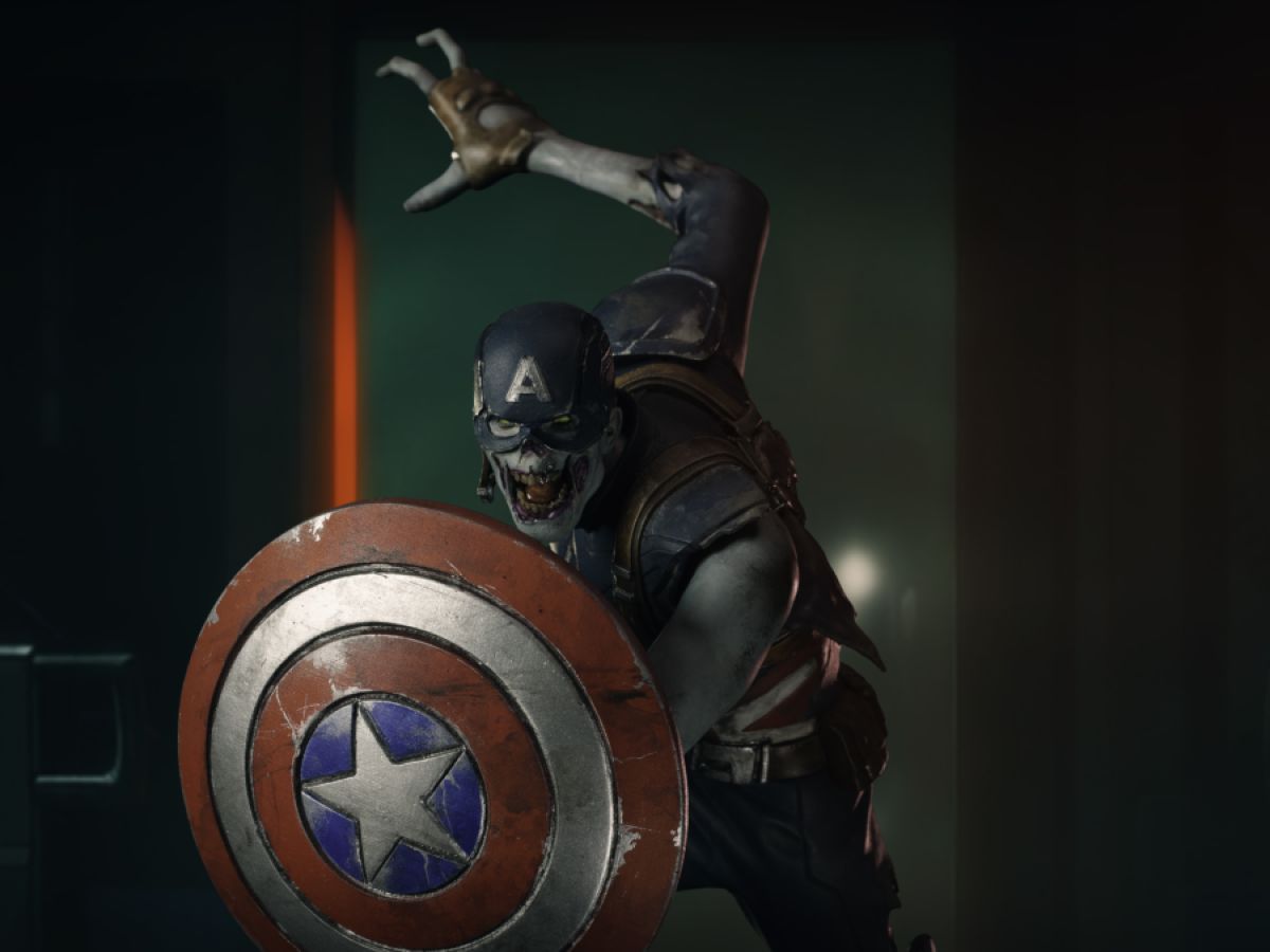 What If - Zombie Captain America 1:10 Scale Statue